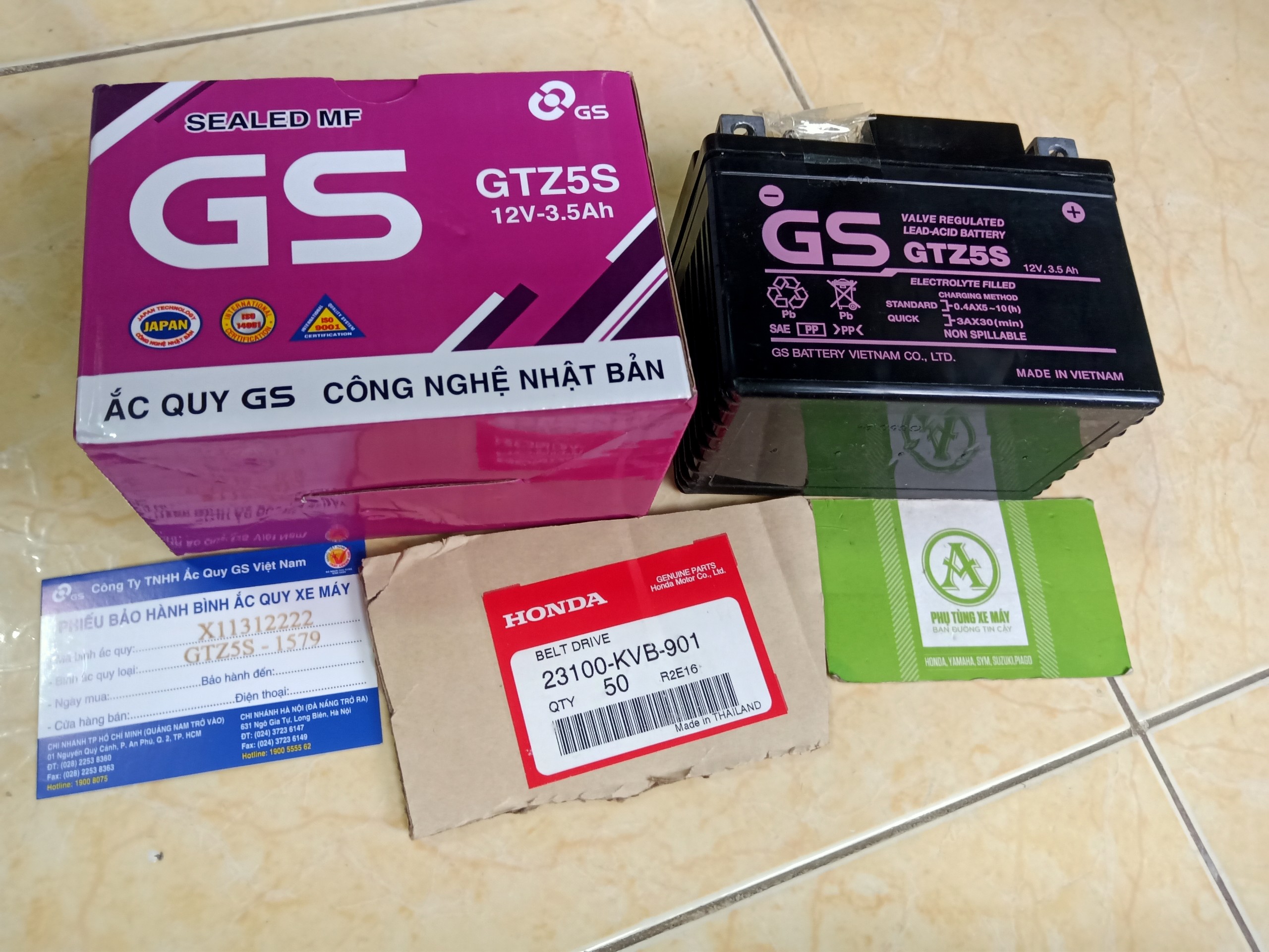 BÌNH GS GTZ5S CHO XE WAVE RS, FUTURE NEO