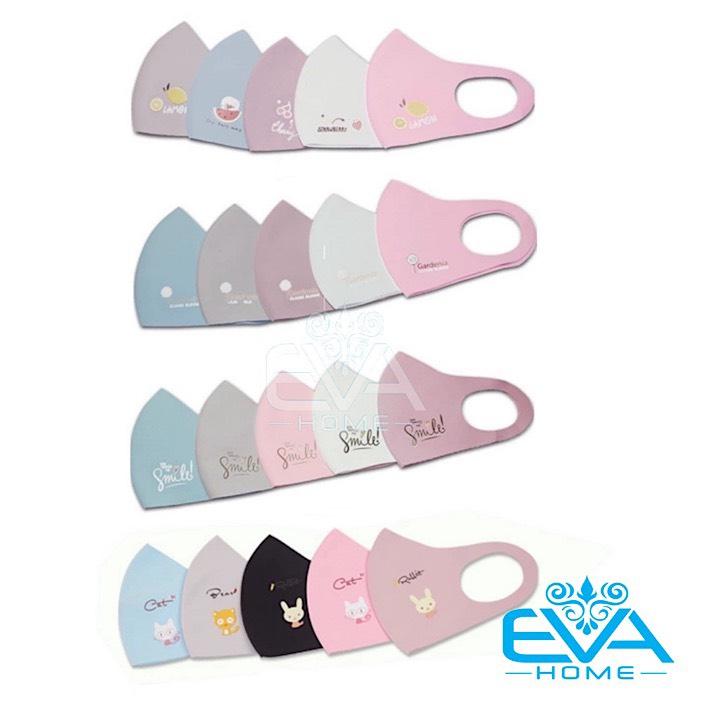 [HCM]Khẩu Trang 3D Bitte Mát Lạnh Họa tiết cute