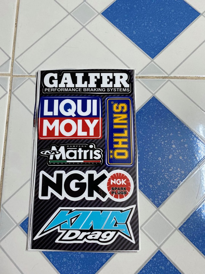 [HCM]TEM LOGO KING DRAG GALFER LIQUI