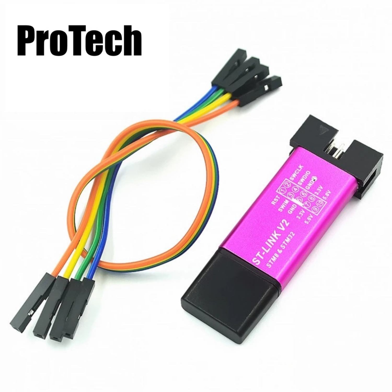 Kit STM32 (STM32F103C8T6) chip nội địa Trυng, Mạch nạp ST LINK V2 mini