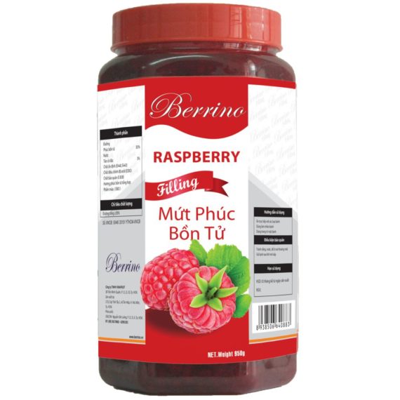 Mứt berrino phúc bồn tử 950gr