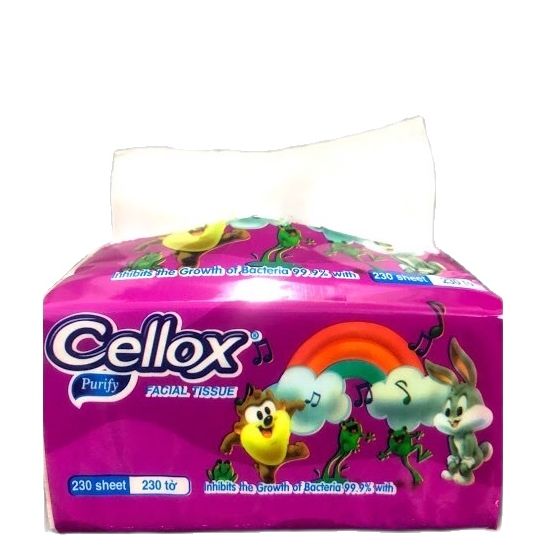 Giấy ăn dạng rút cellox 230 tờ loại nhỏ