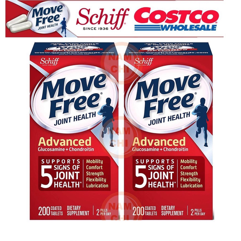 Schiff move free hộp 200 viên