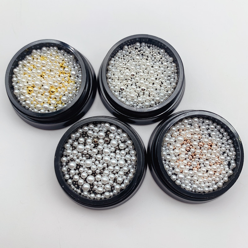 Hủ Bi Trang Trí Móng Tay Mix Đủ Size