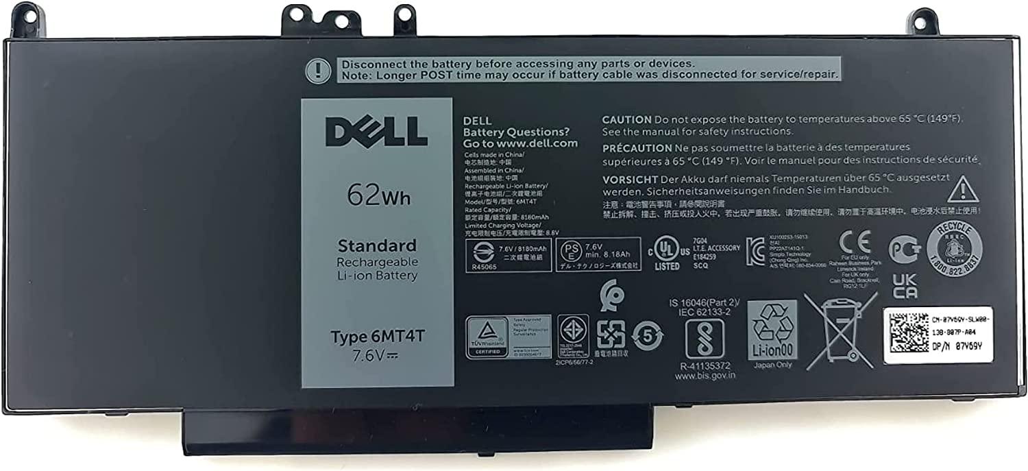 Pin Dell Latitude E5250 E5450 E5550