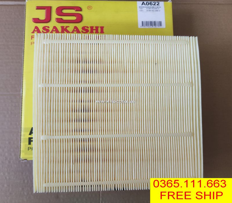 Lọc gió động cơ Isuzu D-MAX 2012-2019 JS ASAKASHI