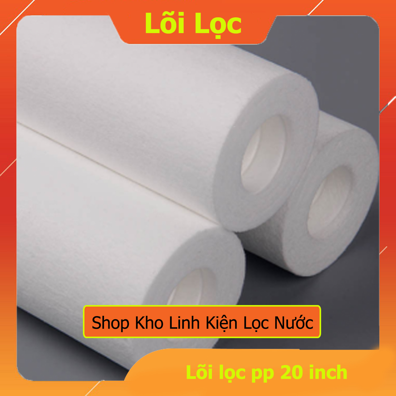 [HCM]Lõi Lọc Số 1 (Lõi PP) 5 micron 20 inch