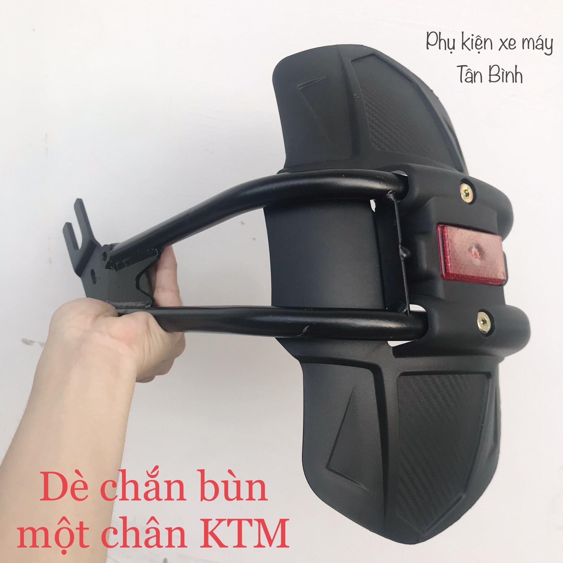 [HCM]Dè chắn bùn một chân KTM (gắn cho nhiều dòng xe)