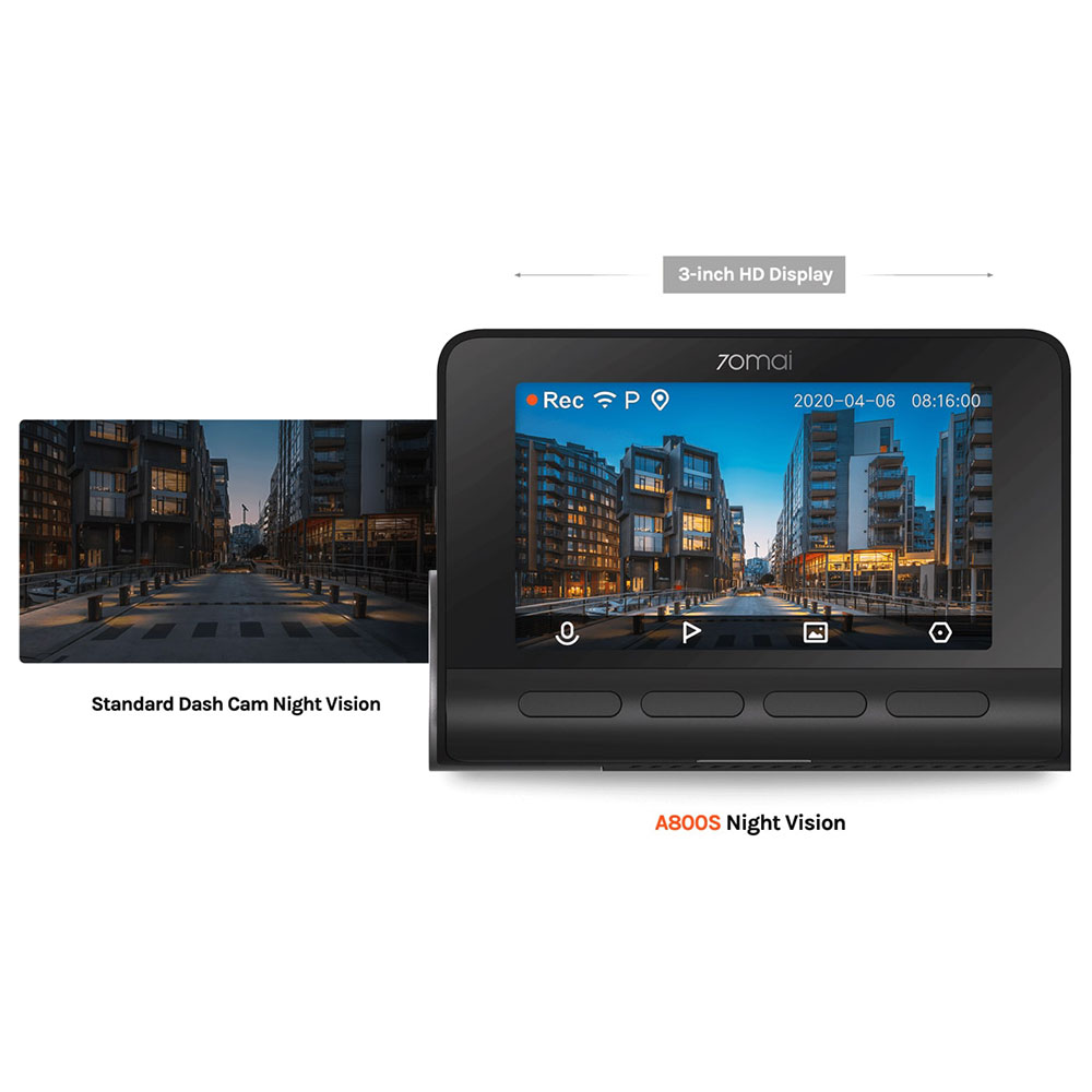 Camera 70mai Dash cam A800S [Bản quốc tế] - Bảo hành 12 tháng