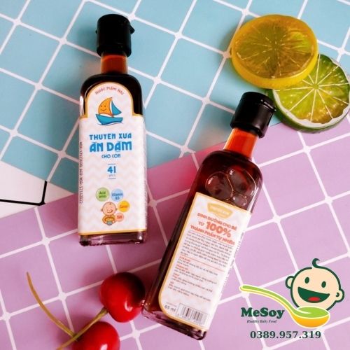 Nước Mắm Thuyền Xưa Ăn Dặm Cho Con