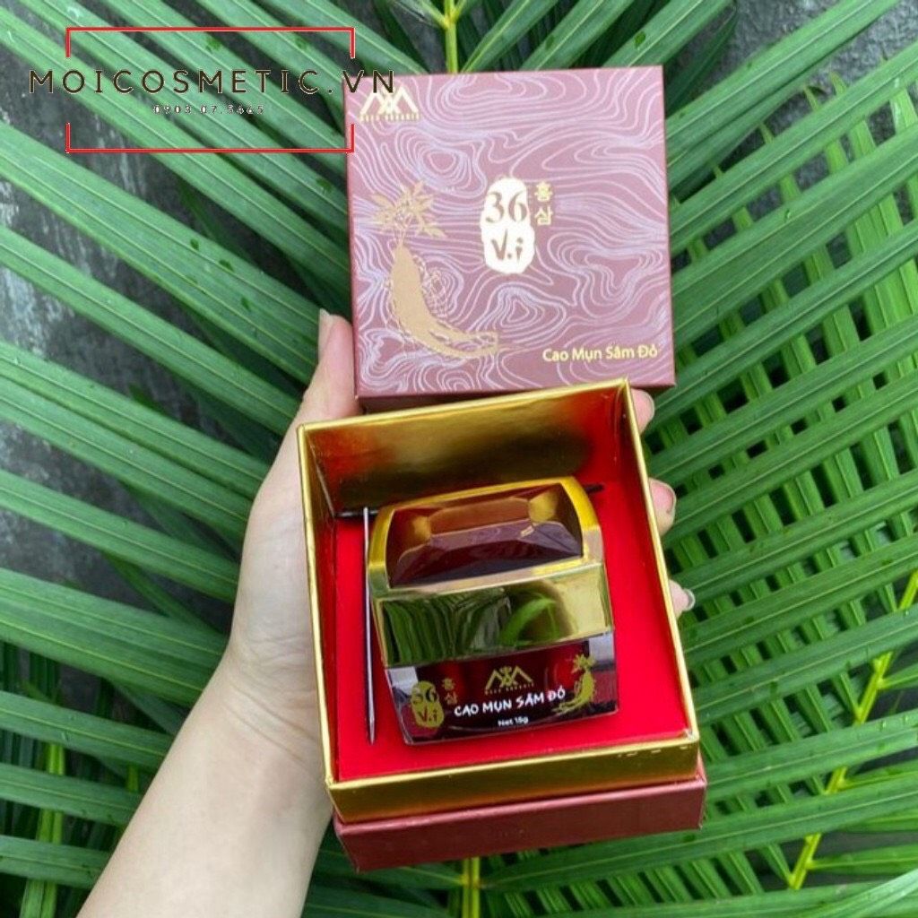 [HCM]Cao mụn sâm đỏ hũ lớn 15g + quà