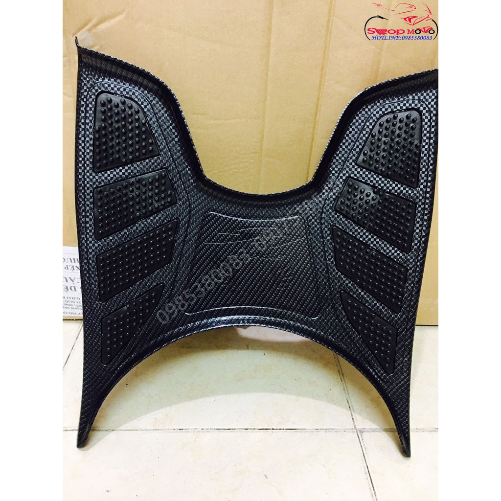 thảm để chân SH mode sơn carbon, sh mode 2014-2019