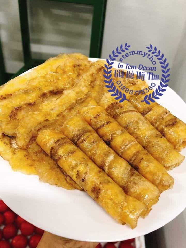 Chuối xiêm ép dẻo  nhà làm 500g