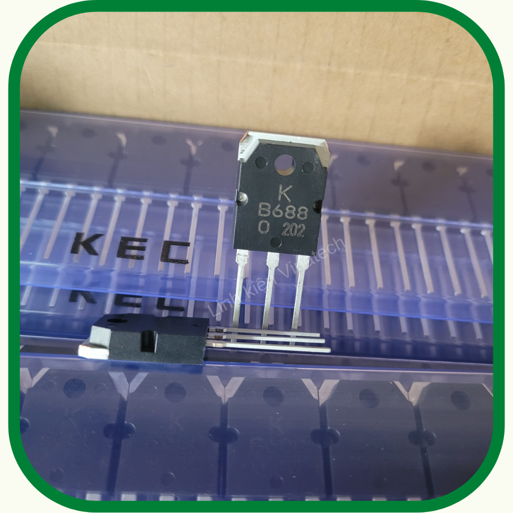 Combo 10 sò B688 D718 transistor hãng KEC lưng đồng chất lượng