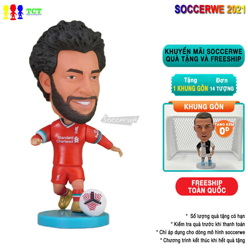 Tượng cầu thủ bóng đá Mohamed Salah CLB Liverpool
