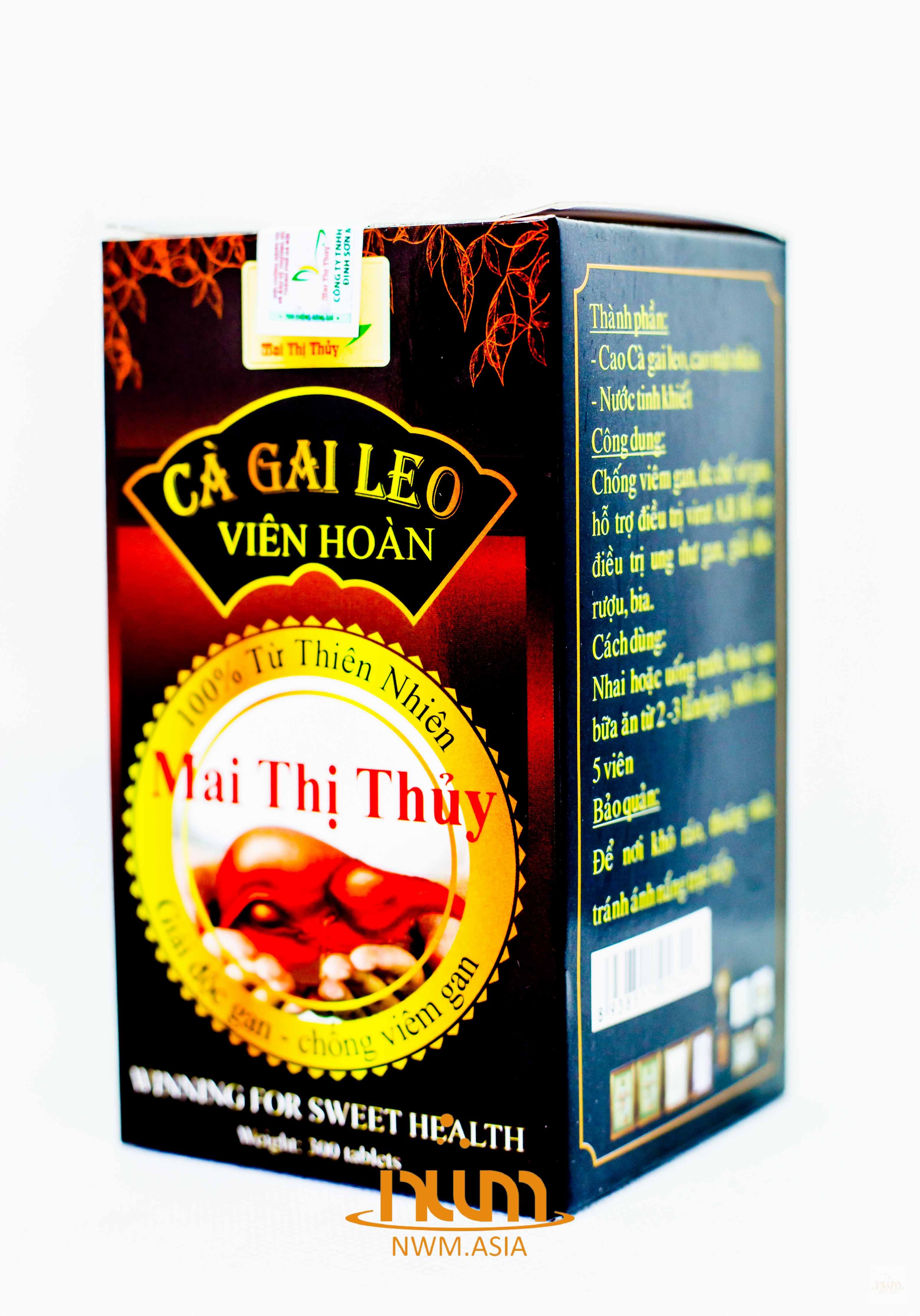 Cà gai leo viên hoàn
