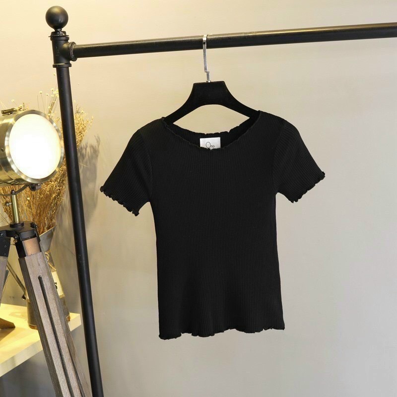 Áo thun nữ-áo thun nữ chất vải cotton mềm mại thoáng mát đủ màu