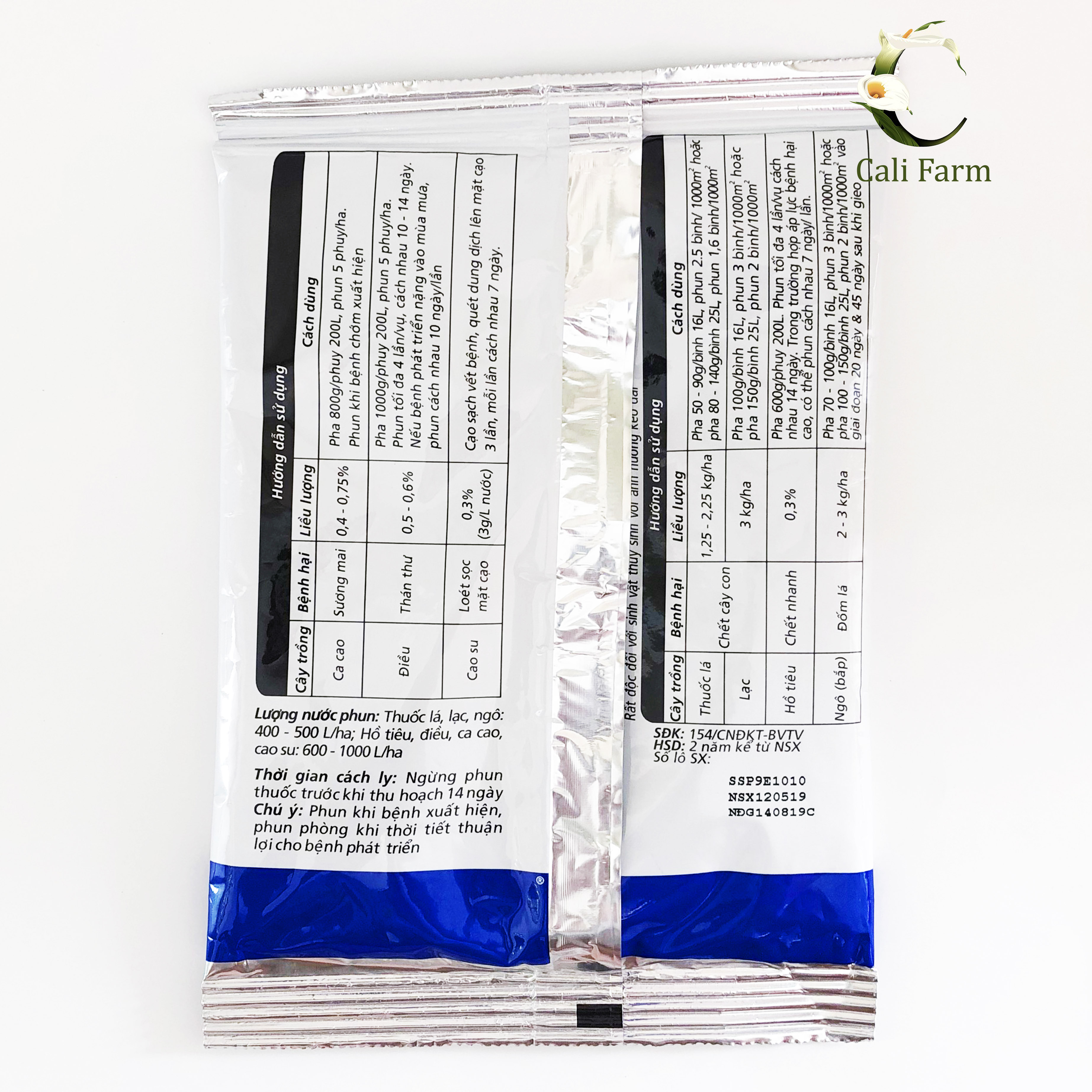 Chế phẩm trừ bệnh Ridomil Gold 100g