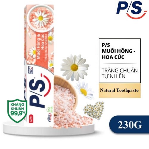 P/S Natural Detox Toothpaste 230g/Bottle