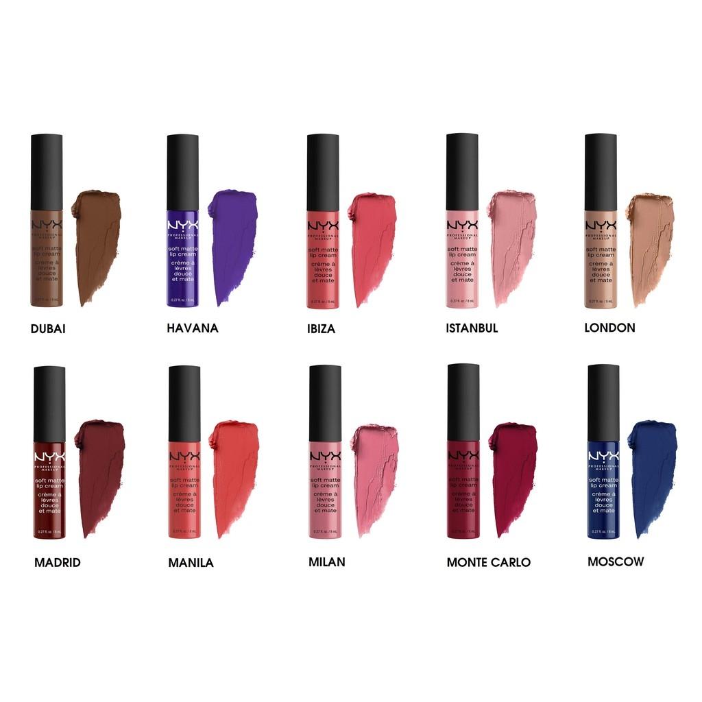 [HCM]Son kem lì NYX Soft Matte Lip Cream