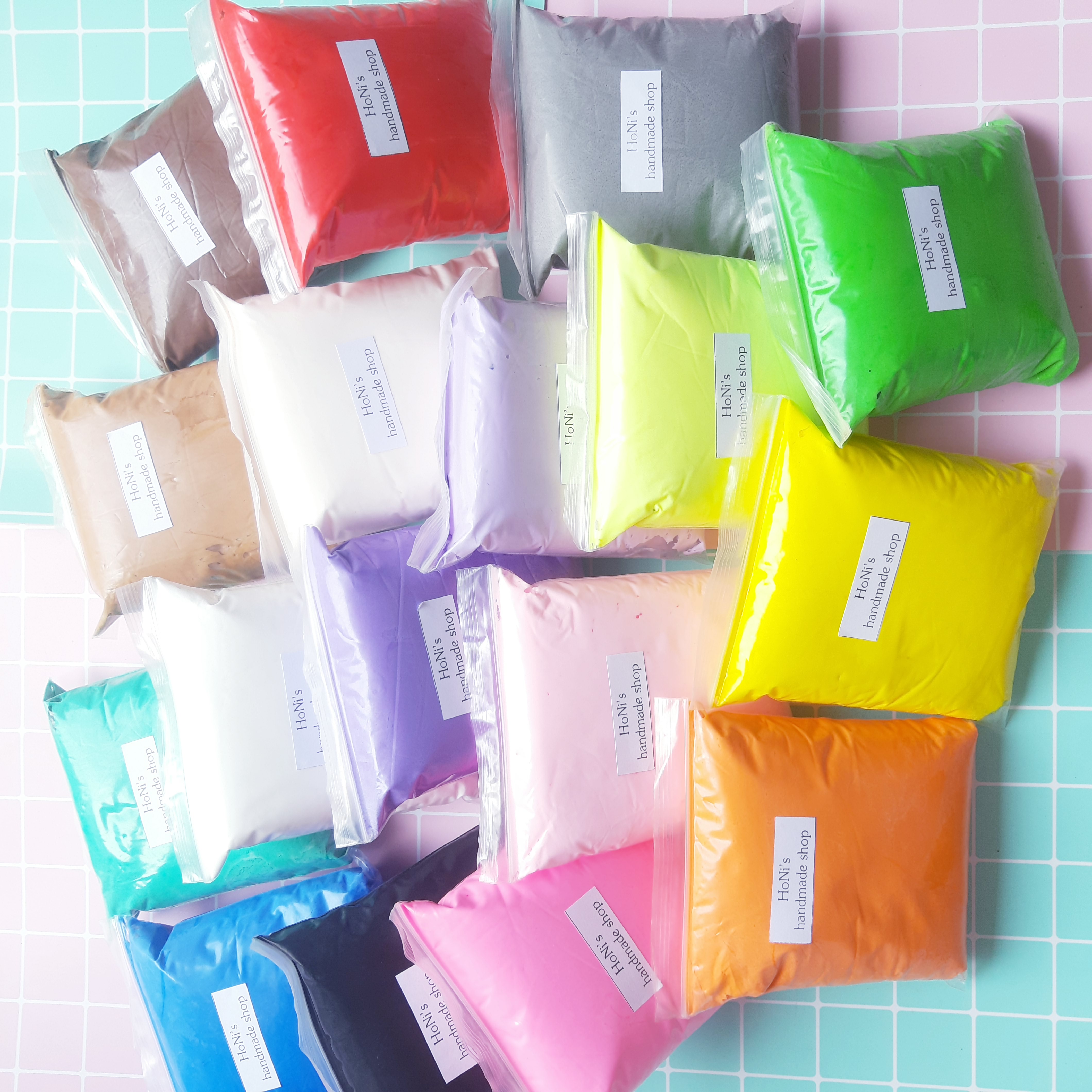 Đất Sét Nhật Nhẹ Tự Khô Loại 1 100G 20 Màu Tự Chọn