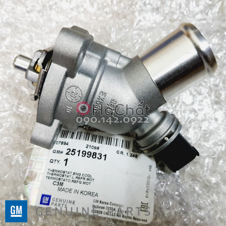 Van Hằng Nhiệt DAEWOO MATIZ 4, CHEVROLET SPARK M300 🚘 Chính Hãng GM, có cảm biến + ruột van