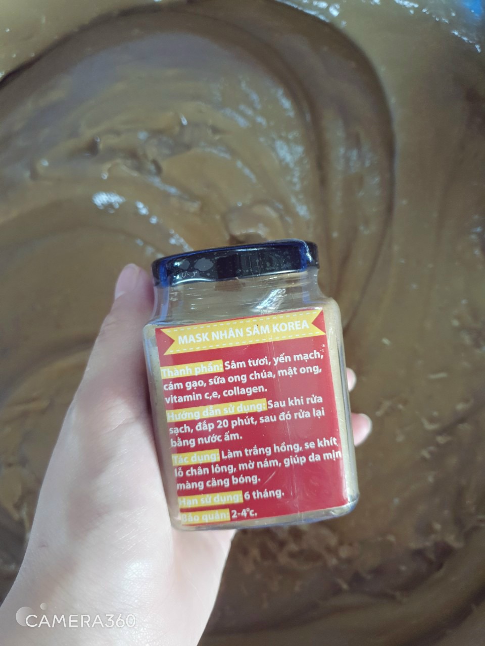 [HCM]Nạ Mask Sâm tươi