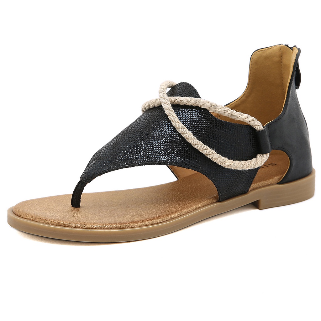 [Hàng Mới] Giày Sandal Boho Chiến Binh Xỏ Ngón Vân Rắn  Fullbox Hãng N35
