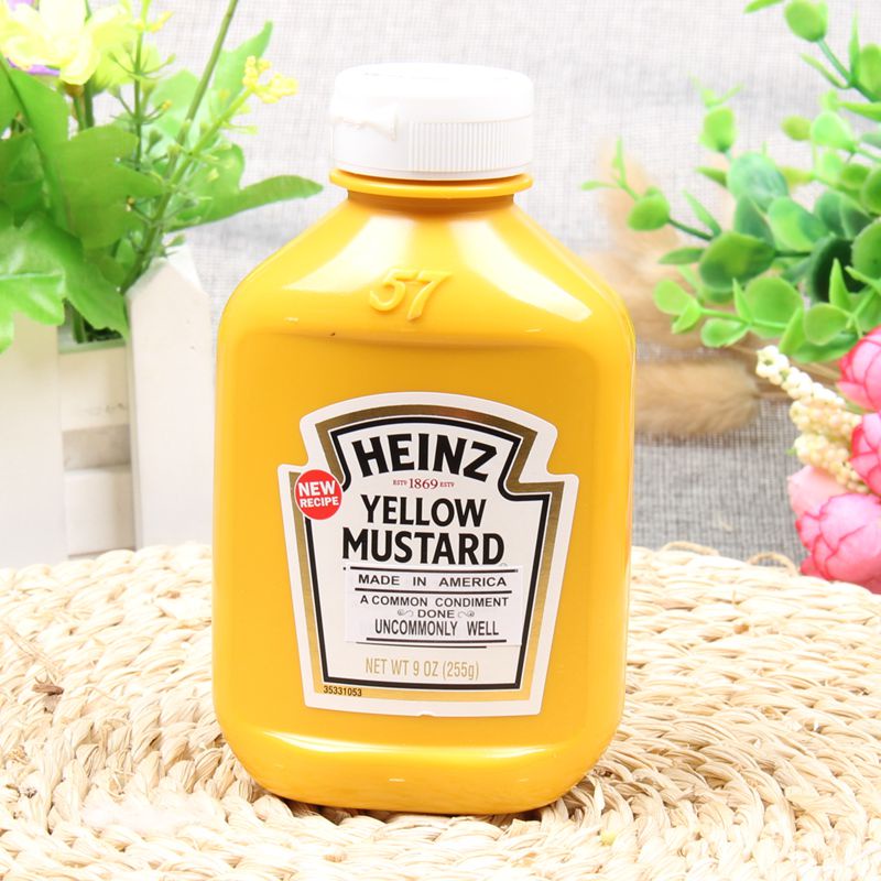 Mù Tạc Màu Vàng HEINZ 255g (Date:2022)