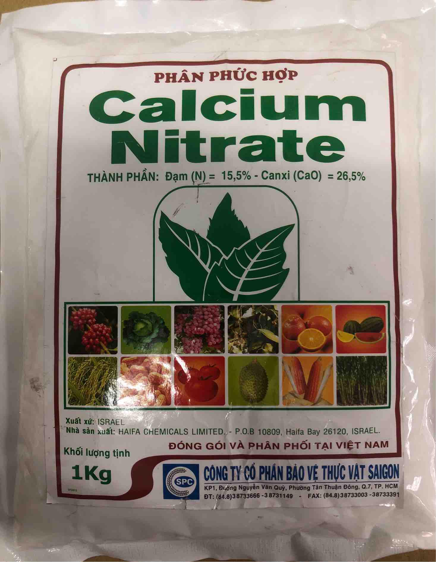 [Chính hãng] Phân bón Canxi nitrat Ca(NO3)2 - nhập khẩu isarel 100%