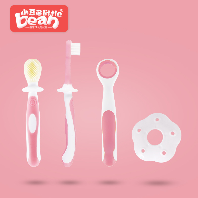 Bộ bàn chải tập đánh răng cho bé Little Bean