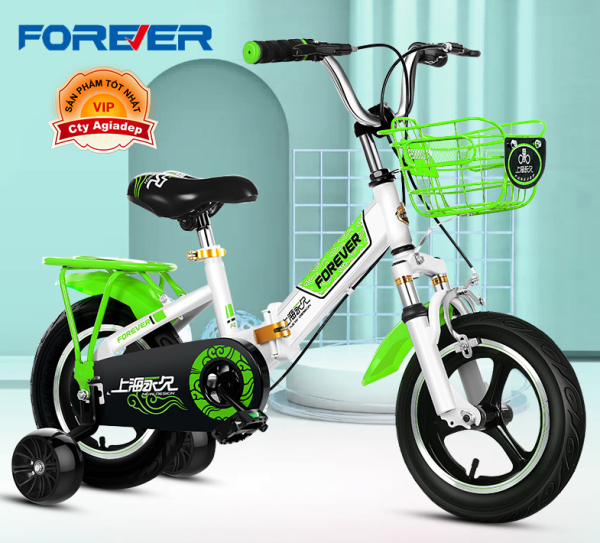 Xe đạp trẻ em siêu xịn FOREVER (gấp gọn) vành đúc cực đẹp