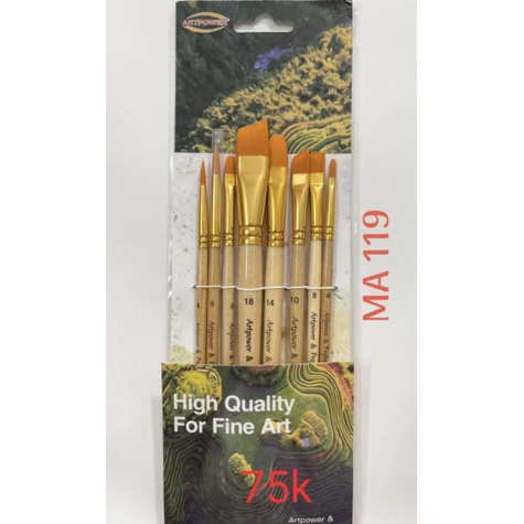 Cọ vẽ acrylic các loại