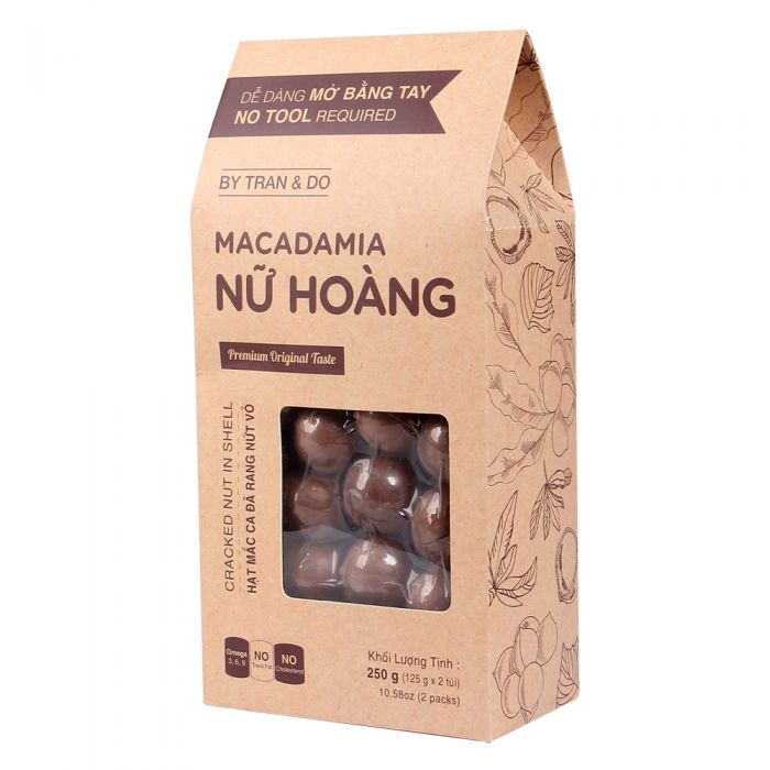 [HCM] Hạt Macadamia Nữ Hoàng (250g)