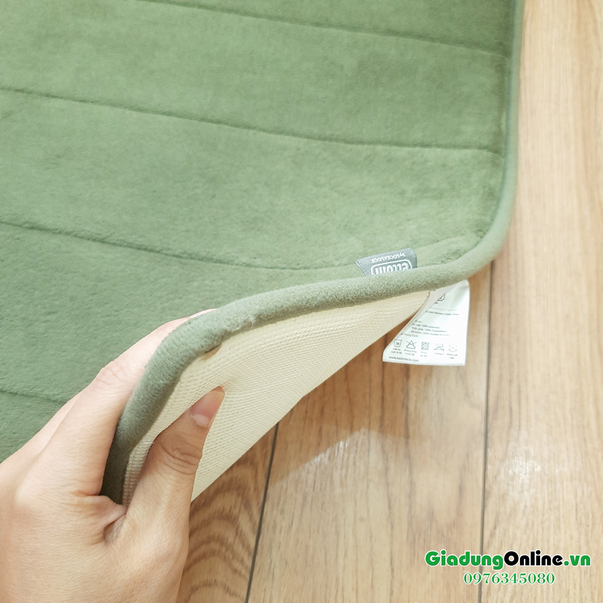 Thảm Chùi Chân Lock&Lock Memory Foam Kiểu Stripe 460*700*15mm MAT511
