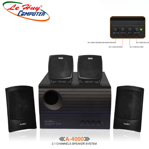 Loa vi tính Soundmax A4000 (4.1)
