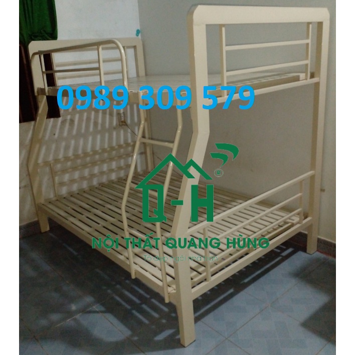 Giường Tầng Sắt Hộp Vuông 4X8 Cao Cấp