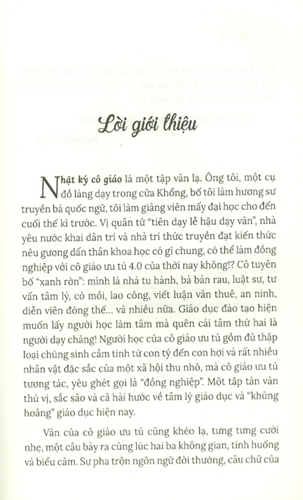 Nhật Kí Cô Giáo - Học Kỳ Hè