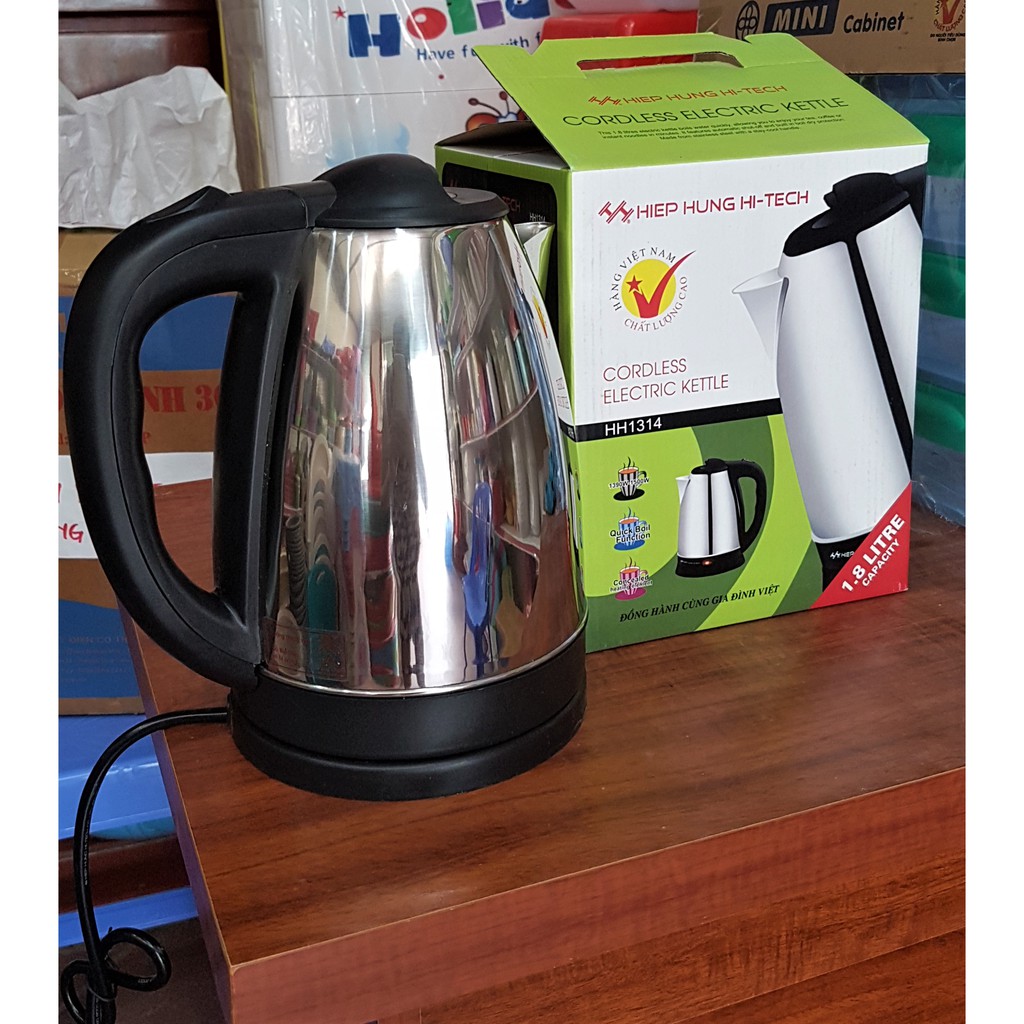 Ấm siêu tốc Hiệp Hưng 1,8L 1500W HH1314