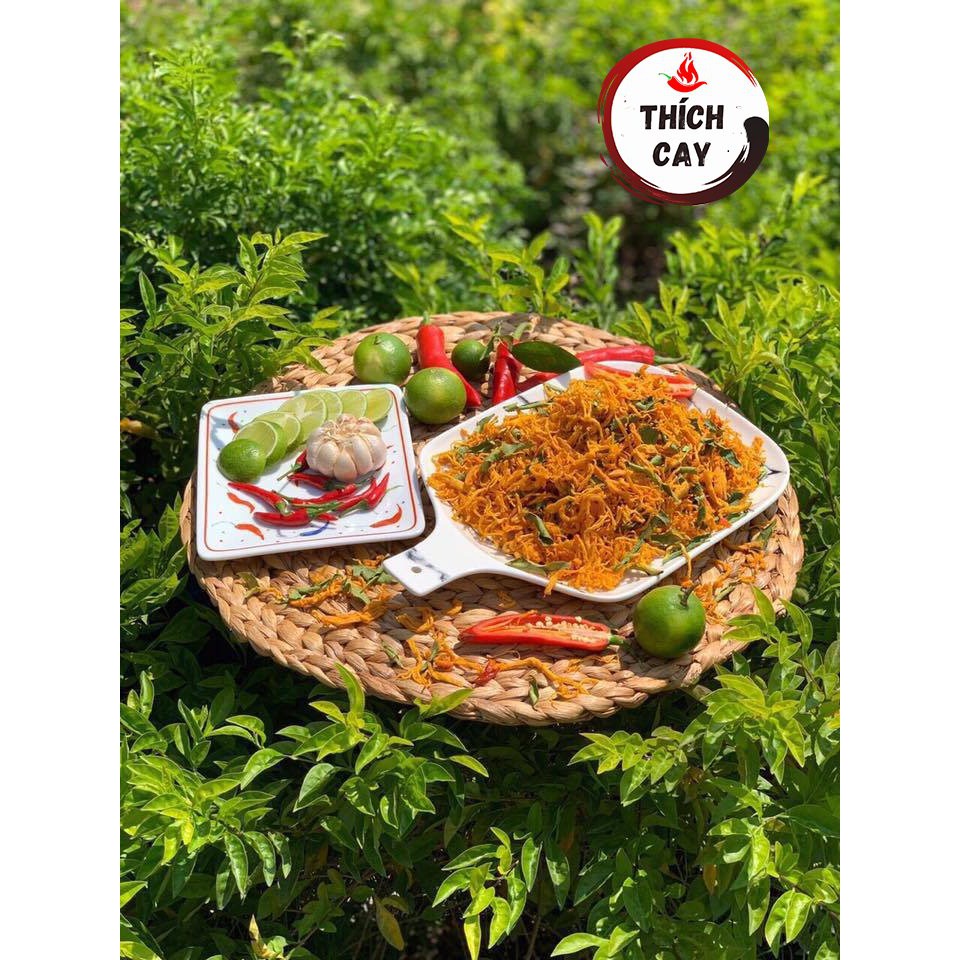 Khô gà lá chanh Thich Cay 300g