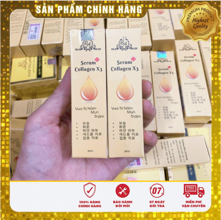 Serum Collagen x3 chính hãng