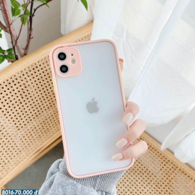 Ốp Iphone Basic camera Lưng Nhám Nhiều Màu Bảo Vệ Camera ip/6/6plus/6s/6splus/7/7plus/8/8plus/x/xs/11/12/pro/max/plus/promax