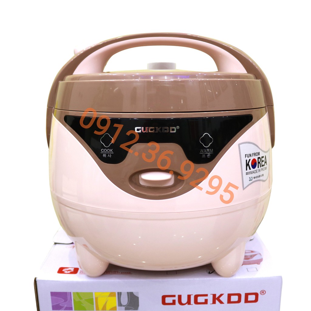 Nồi Cơm Điện Cuckoo GK 182 Dung Tích 1.8 Lít - Tặng Kèm Giá Hấp, Bảo Hành 12 Tháng