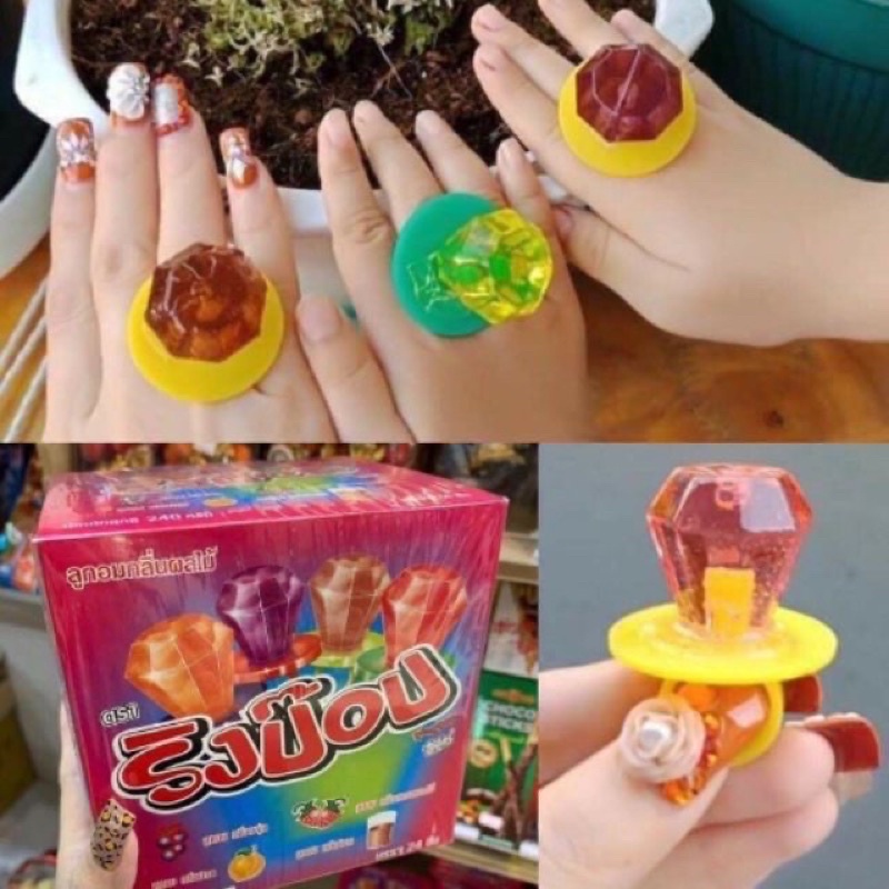 Kẹo Nhẫn Kim Cương RingPop Thái Lan