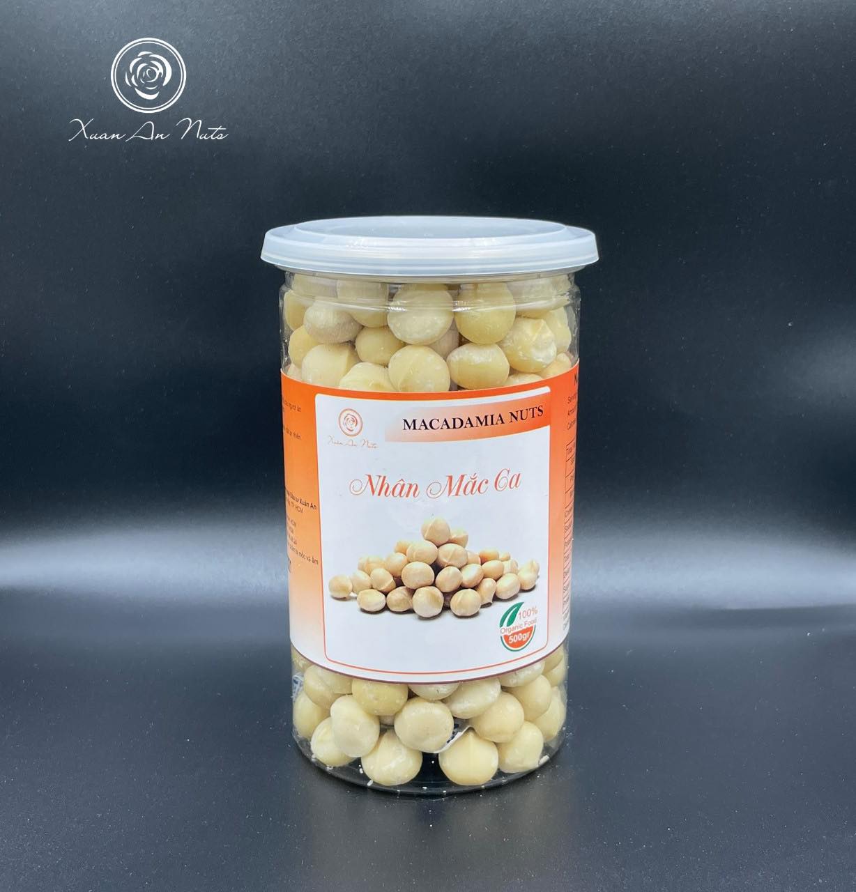 Hạt Macca Nứt Vỏ - Hạt VIP Size Lớn Thượng Phẩm (Hộp 500g)