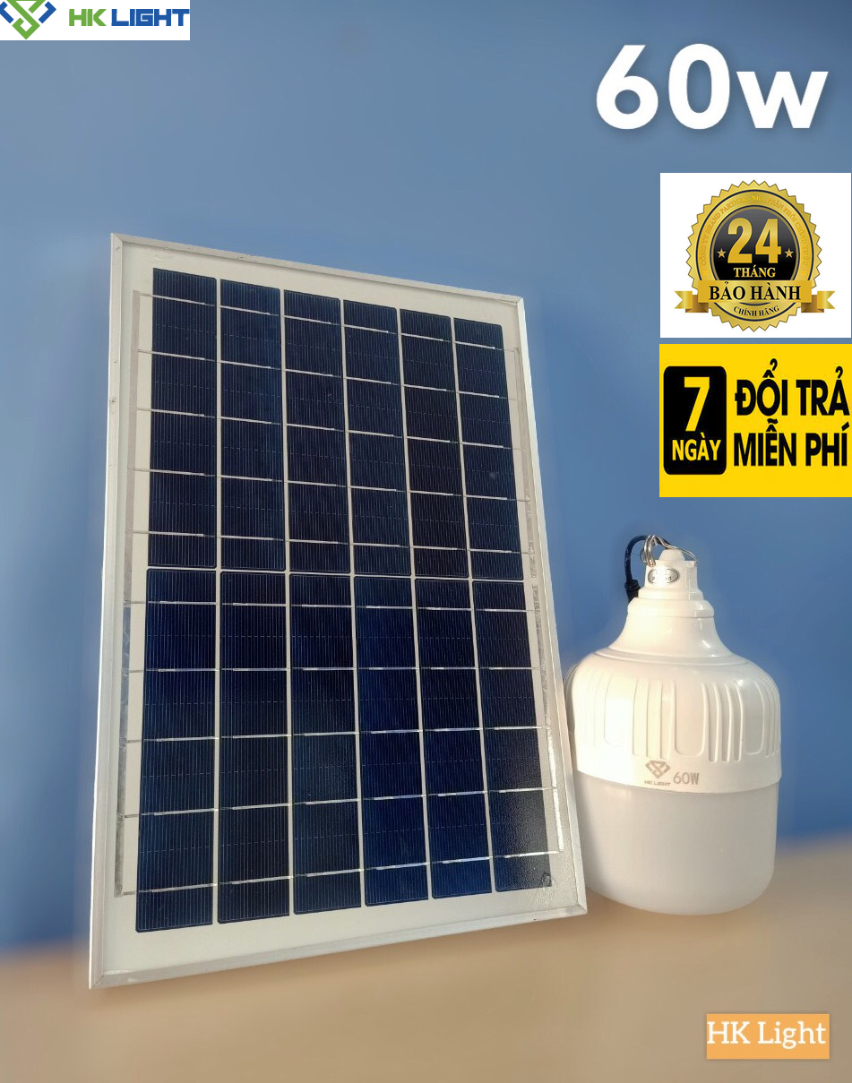 Đèn năng lượng mặt trời led hk 60w