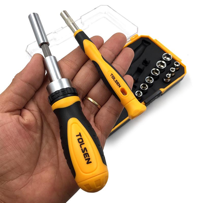 Bộ Tuýp + Vít 42 Món 1/4 Inch Tolsen 20041