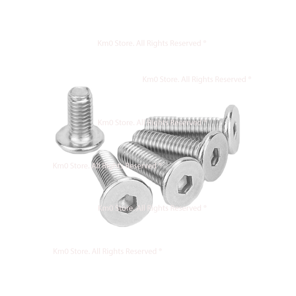 Bulon (Ốc) Lục Giác INOX ĐẦU CÔN CHÌM M5 CD1011