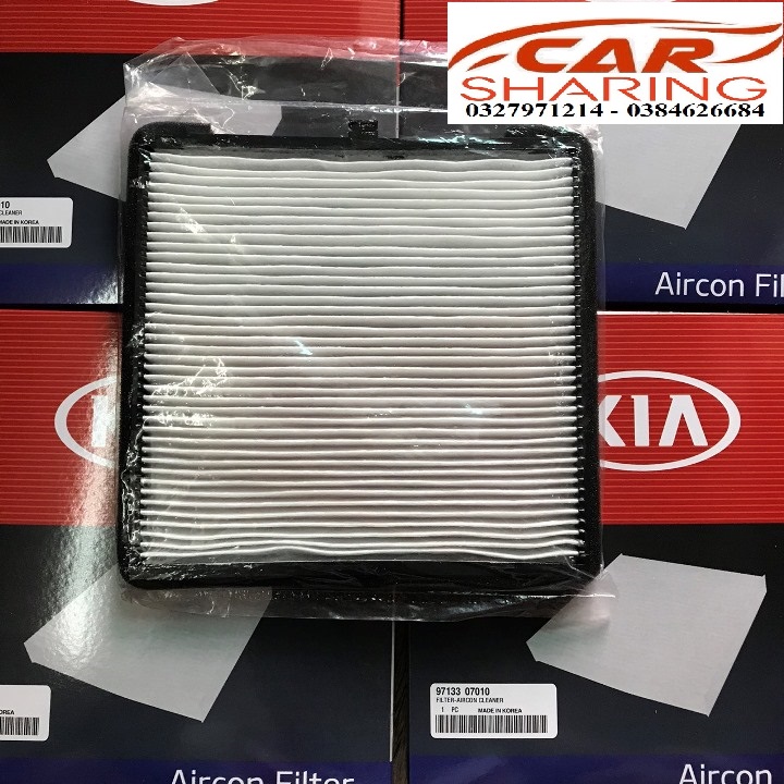 Lọc gió thường và than hoạt tính Lọc gió điều hòa kia Morning  , Hyundai I10 , lọc nhớt , động cơ 97133-07000 và 97133 xxxxx