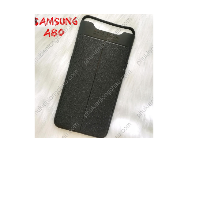 ốp lưng silicon dẻo vân da cho Sam Sung galaxy A80